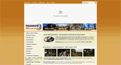 Desktop Screenshot of franken-aktivurlaub.de